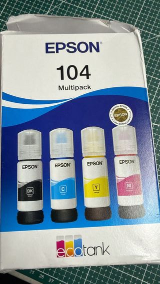 Botellas de tinta originales EcoTank de la serie 1