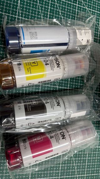 Botellas de tinta originales EcoTank de la serie 1