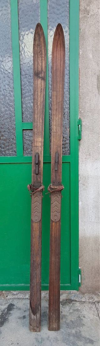 Sci in legno antichi