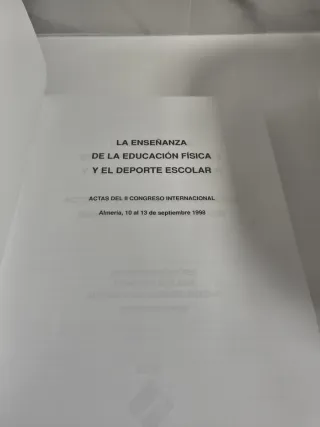 La enseñanza de la educación física y el deporte