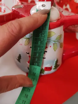 Set ciotoline natalizie e tegliera