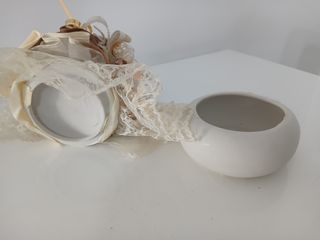 Antica Bambola in Ceramica Porcellana 25cm Vintage