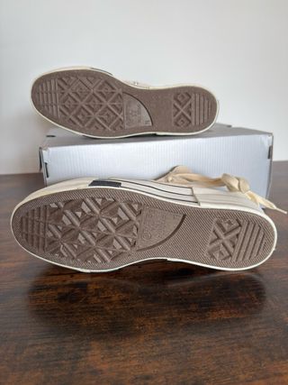 Converse Drkshdw Rick Owens Marfil 40,5 y 41