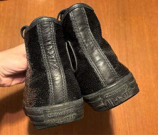 Converse All Star Lentejuelas Negro