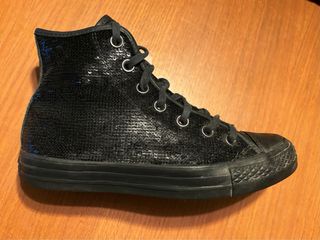 Converse All Star Lentejuelas Negro