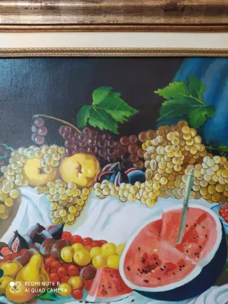 Cuadro de óleo sobre lienzo.