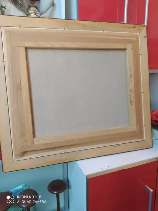 Cuadro de óleo sobre lienzo.