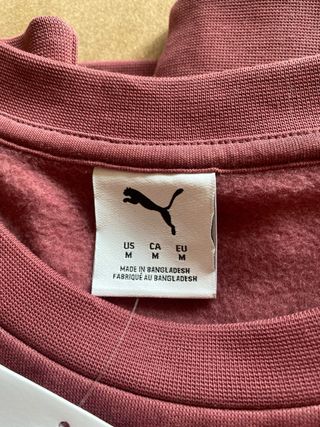 Felpa Puma donna taglia M nuova con cartellino