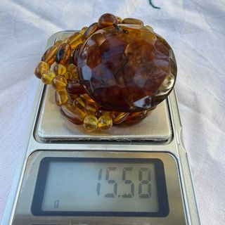 Collar de ámbar natural