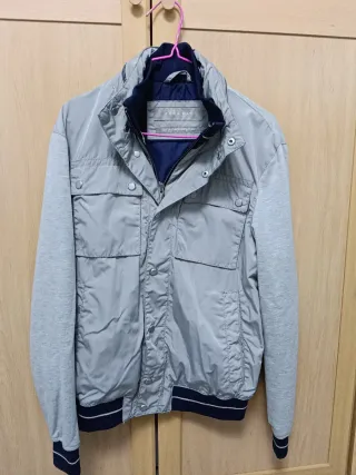 Chaqueta Zara Talla S Beige/Gris