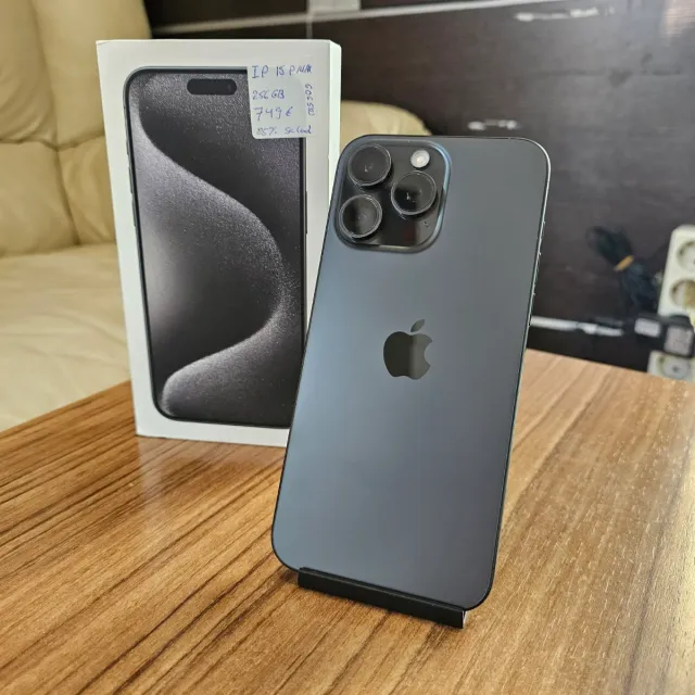 iPhone 15 Pro Max 256GB Negro