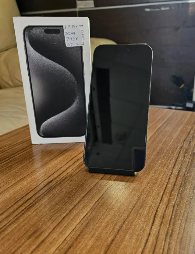 iPhone 15 Pro Max 256GB Negro