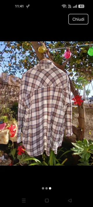 Camicia donna Terranova righe bianche nere