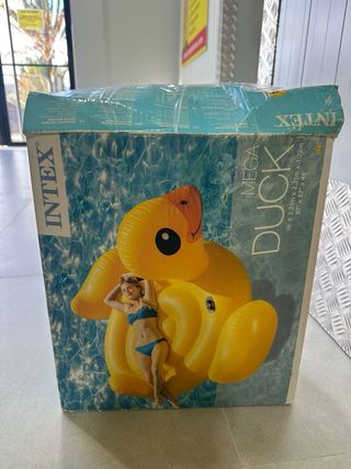 Cojín hinchable Intex Mega Duck
