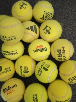 50 Pelotas de Pádel Wilson, Head y Dunlop