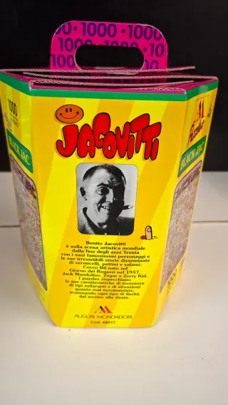 Puzzle Jacovitti Black Jac Anni 80
