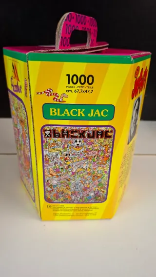 Puzzle Jacovitti Black Jac Anni 80