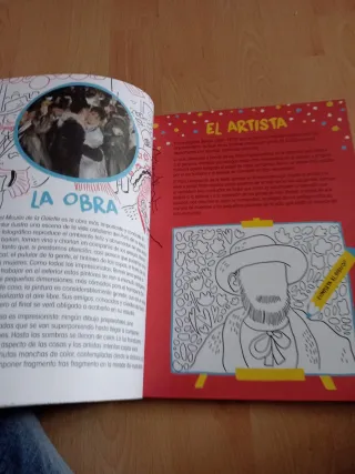 Emocionarte. Mira, lee, dibuja, colorea (Spanis...