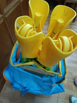 Cuna de viaje OLMITOS azul