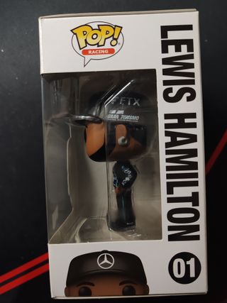Funko Pop! Lewis Hamilton 01 Racing Mercedes