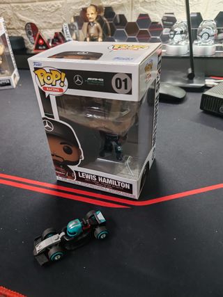 Funko Pop! Lewis Hamilton 01 Racing Mercedes
