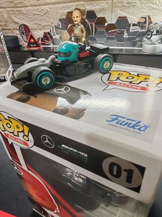 Funko Pop! Lewis Hamilton 01 Racing Mercedes