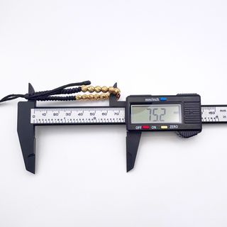 Pulsera Oro 18K, Corona y Bolas, 6.94gr, 18cm