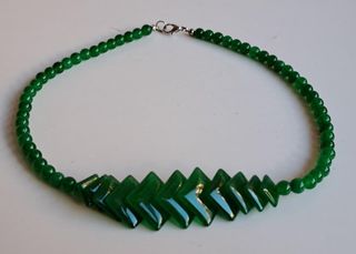 Collar de Jade Verde
