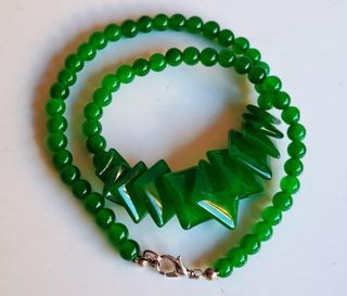 Collar de Jade Verde
