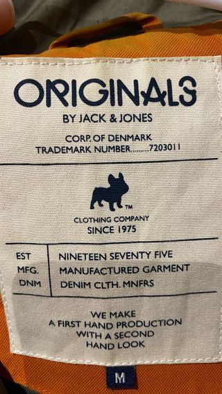 Chaqueta verde hombre