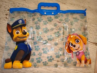 Borsetta trasparente Paw Patrol con manico