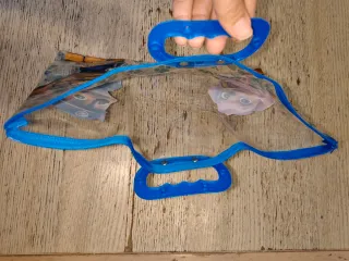 Borsetta trasparente Paw Patrol con manico