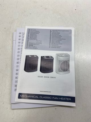 Rowenta Comfort Compact Calefactor Bajo Consumo