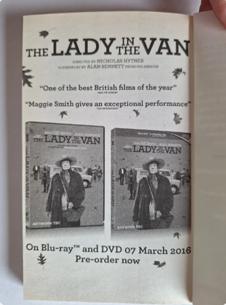 The Lady in the Van de Alan Bennett - Libro inglés
