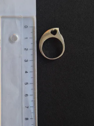 Anillo Plata 925 Corazón