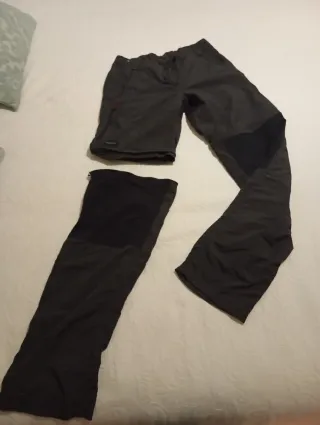 Pantalón trekking mujer gris