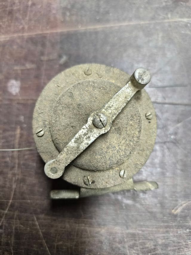 Carretel de pesca vintage