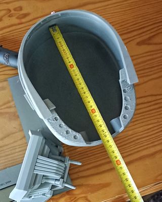 Máscara Droide K-2SO PLA 3D Kit Monta Pinta