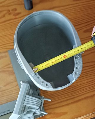 Máscara Droide K-2SO PLA 3D Kit Monta Pinta