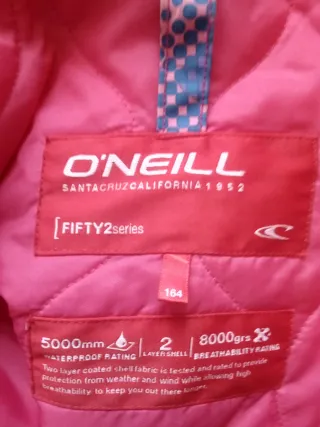 Chaqueta de nieve O'Neill T40 Mujer NUEVA