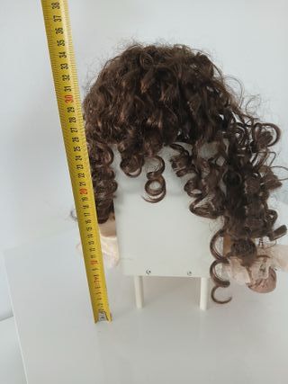 Bambola Ceramica Porcellana 35cm Seduta