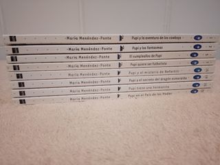 LOTE DE 8 LIBROS SERIE PUPI (blancos)