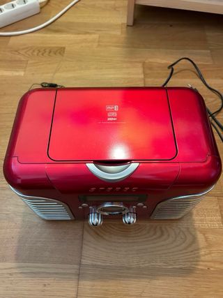 Radio SUNSTECH RP-R2500USB Roja