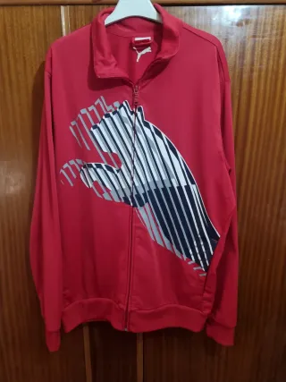 Chaqueta Vintage Puma Roja