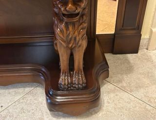 Mueble recibidor clásico madera seminuevo