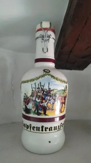 Botella cerveza alemana Bierkrug