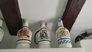 Botella cerveza alemana Bierkrug