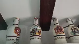 Botella cerveza alemana Bierkrug