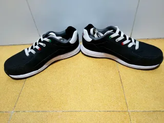 Zapatillas de seguridad Abarth Negras y Blancas