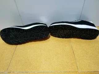 Zapatillas de seguridad Abarth Negras y Blancas
